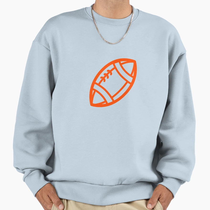 Football Sweatshirt - Fun Novelty Design Men Women - T-Shirt, Sweatshirt, Hoodie