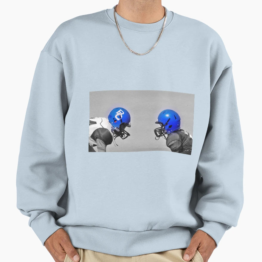 Faceoff Football Sweatshirt - Novelty Apparel for Adults - T-Shirt, Sweatshirt, Hoodie