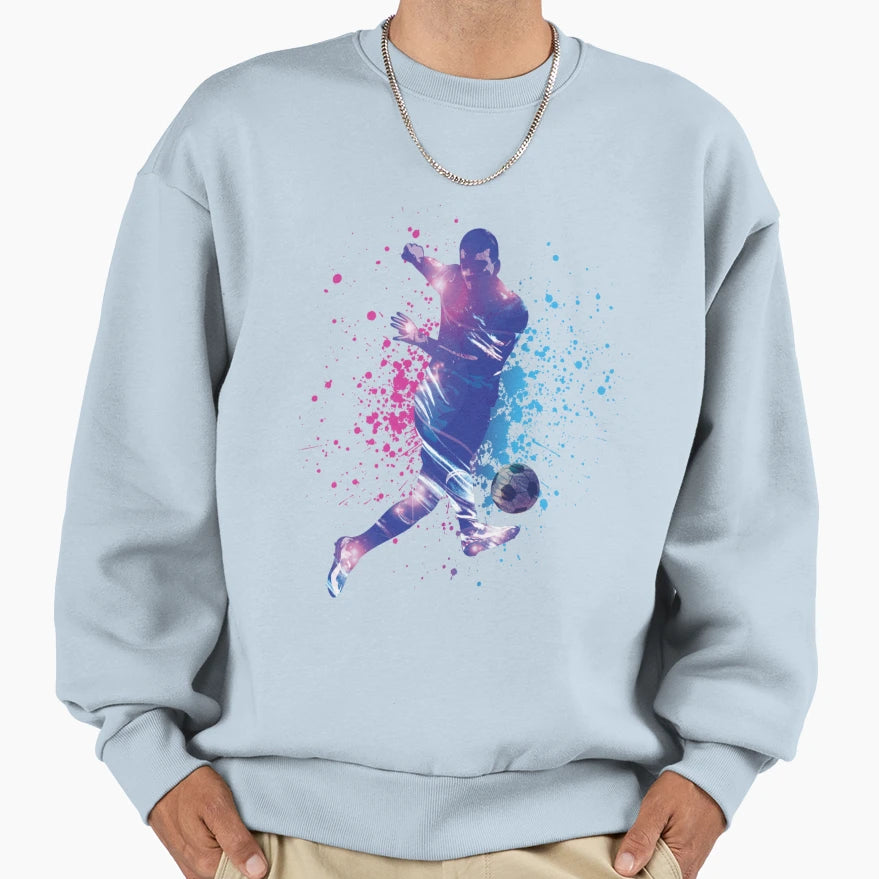 Soccer Sweatshirt - Graphic Print Men Women - T-Shirt, Sweatshirt, Hoodie