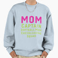 Mom Softball Cheerleading Funny Mothers Sweatshirt - Graphic Print Unisex - T-Shirt, Sweatshirt, Hoodie