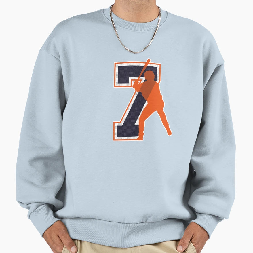 7 Bidge Original Sweatshirt - Fun Novelty Design for Adults - T-Shirt, Sweatshirt, Hoodie