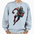 American Football Player Sweatshirt - Streetwear Style Unisex - T-Shirt, Sweatshirt, Hoodie