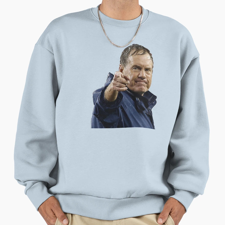 Bill Belichick Sweatshirt - Novelty Apparel Unisex - T-Shirt, Sweatshirt, Hoodie