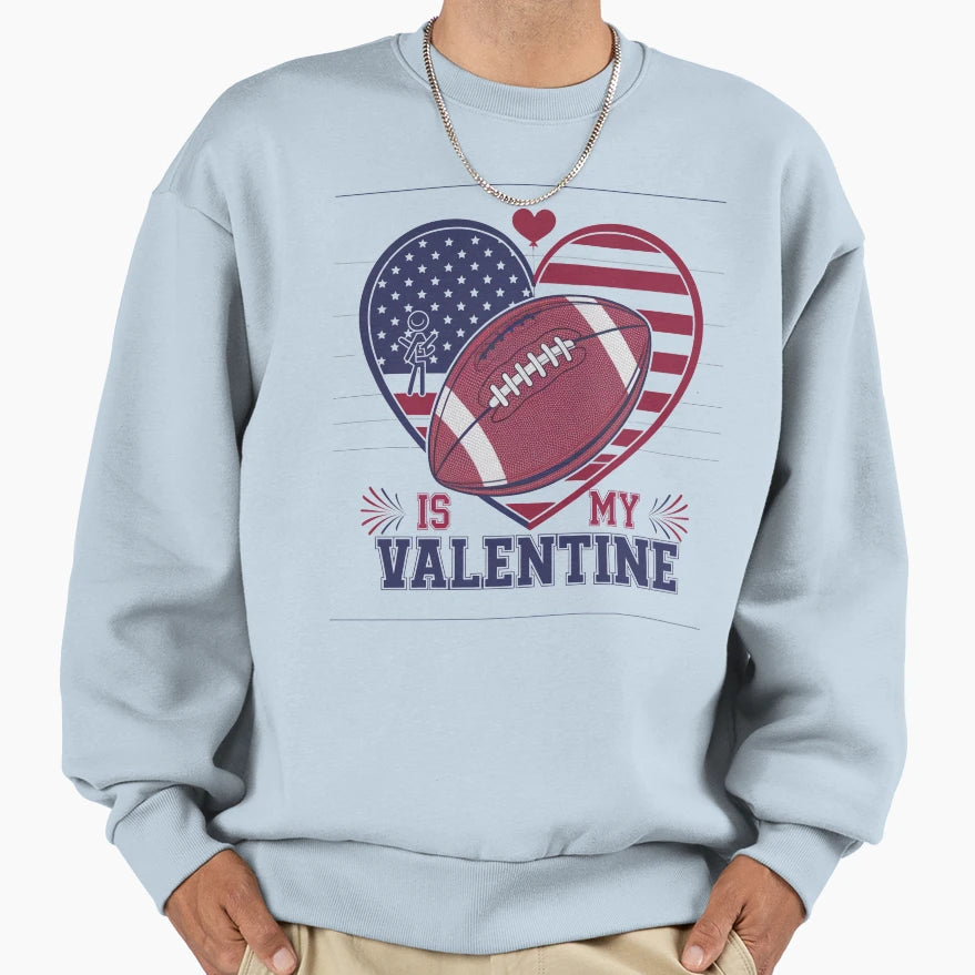 Game And Love Valentine Sweatshirt - Casual Everyday Wear Unisex - T-Shirt, Sweatshirt, Hoodie