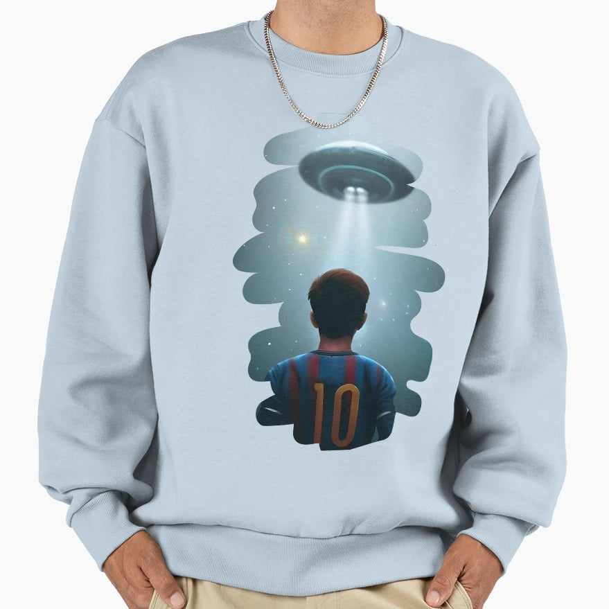 Football Player From Another Sweatshirt - Custom Art Print for Adults - T-Shirt, Sweatshirt, Hoodie