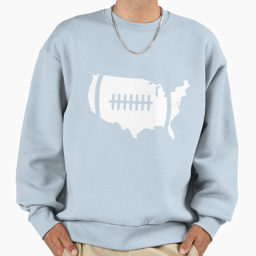 American Football Sweatshirt - Novelty Apparel Men Women - T-Shirt, Sweatshirt, Hoodie