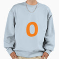 Orange Color Number 0 Orange Sweatshirt - Aesthetic Graphic for Adults - T-Shirt, Sweatshirt, Hoodie