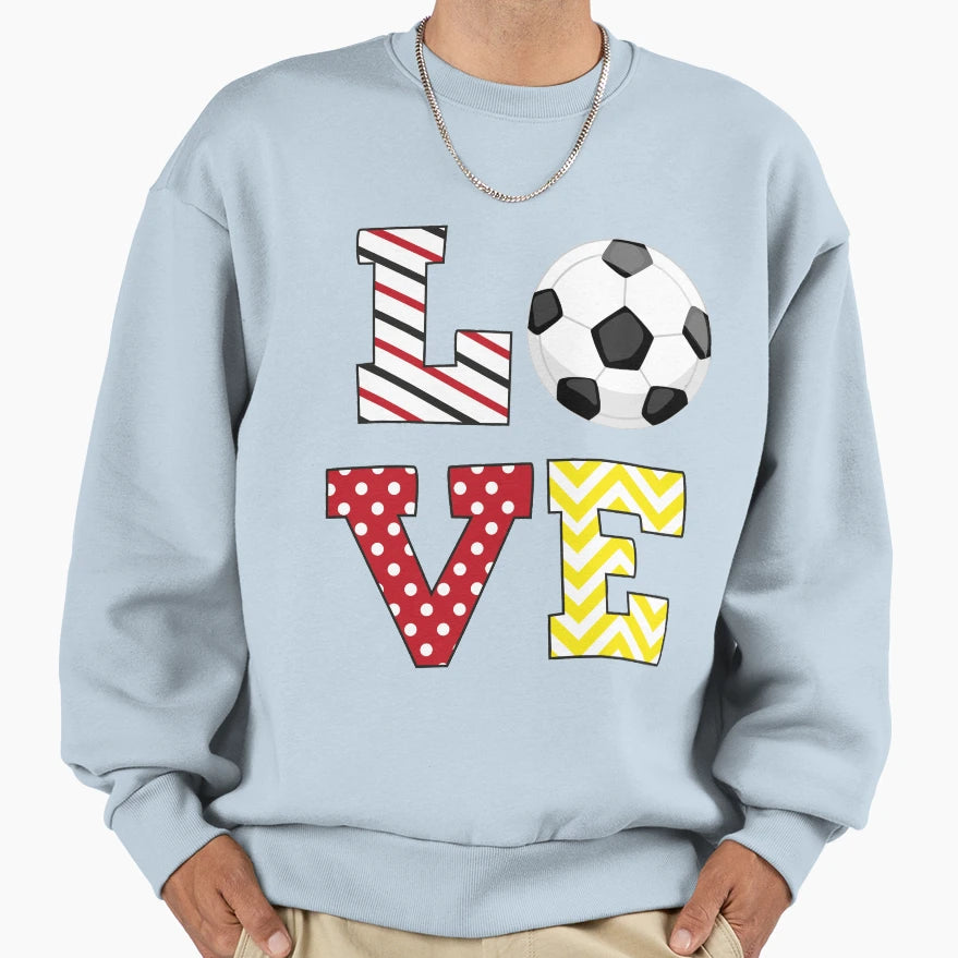 Soccer Sweatshirt - Novelty Apparel Unisex - T-Shirt, Sweatshirt, Hoodie