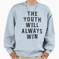 Will Always Win Distressed Text T-Shirt - Novelty Apparel for Adults - T-Shirt, Sweatshirt, Hoodie