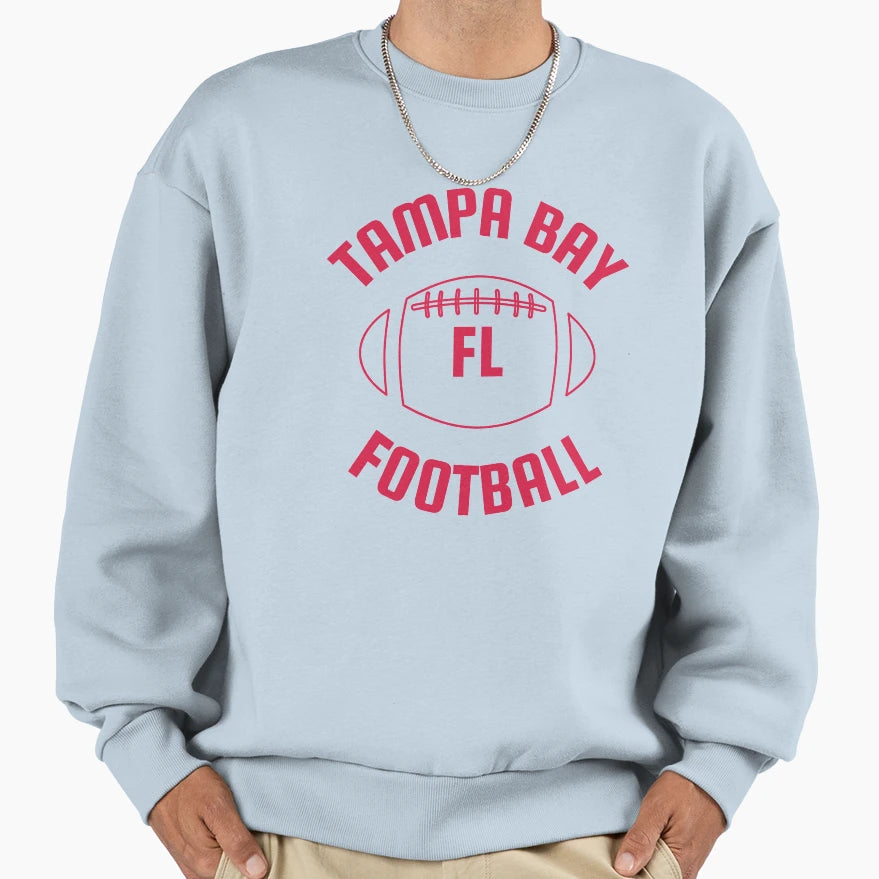 Tampa Bay Fl Football Show Your Sweatshirt - Streetwear Style for Adults - T-Shirt, Sweatshirt, Hoodie