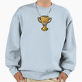 Hq Trophy Sweatshirt - Minimalist Print for Adults - T-Shirt, Sweatshirt, Hoodie