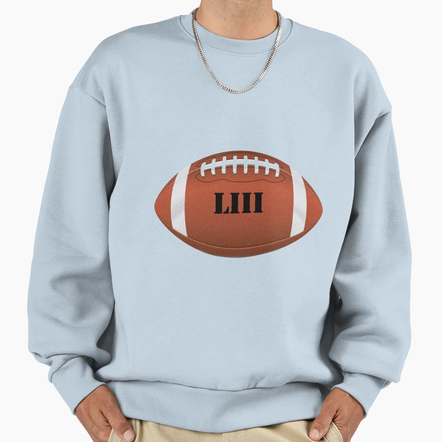 Match Football Superbowl Sunday Beer Sweatshirt - Graphic Print Unisex - T-Shirt, Sweatshirt, Hoodie