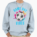 Colorful Paint Splatter Soccer Game Sweatshirt - Novelty Apparel Men Women - T-Shirt, Sweatshirt, Hoodie