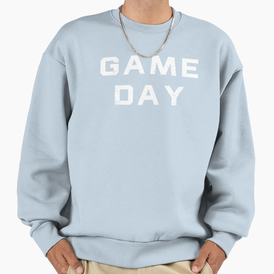 Game Day Sweatshirt - Aesthetic Graphic Men Women - T-Shirt, Sweatshirt, Hoodie