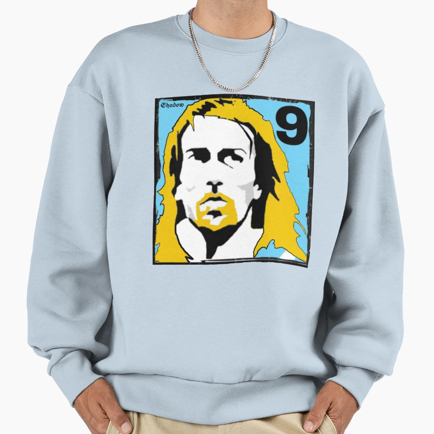 Gabriel Omar Batistuta Sweatshirt - Aesthetic Graphic for Adults - T-Shirt, Sweatshirt, Hoodie