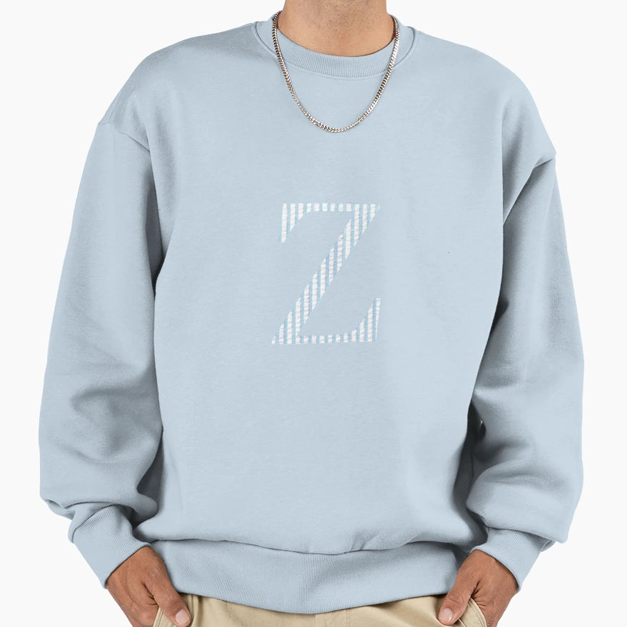 Seersucker Zeta Sweatshirt - Graphic Print Men Women - T-Shirt, Sweatshirt, Hoodie