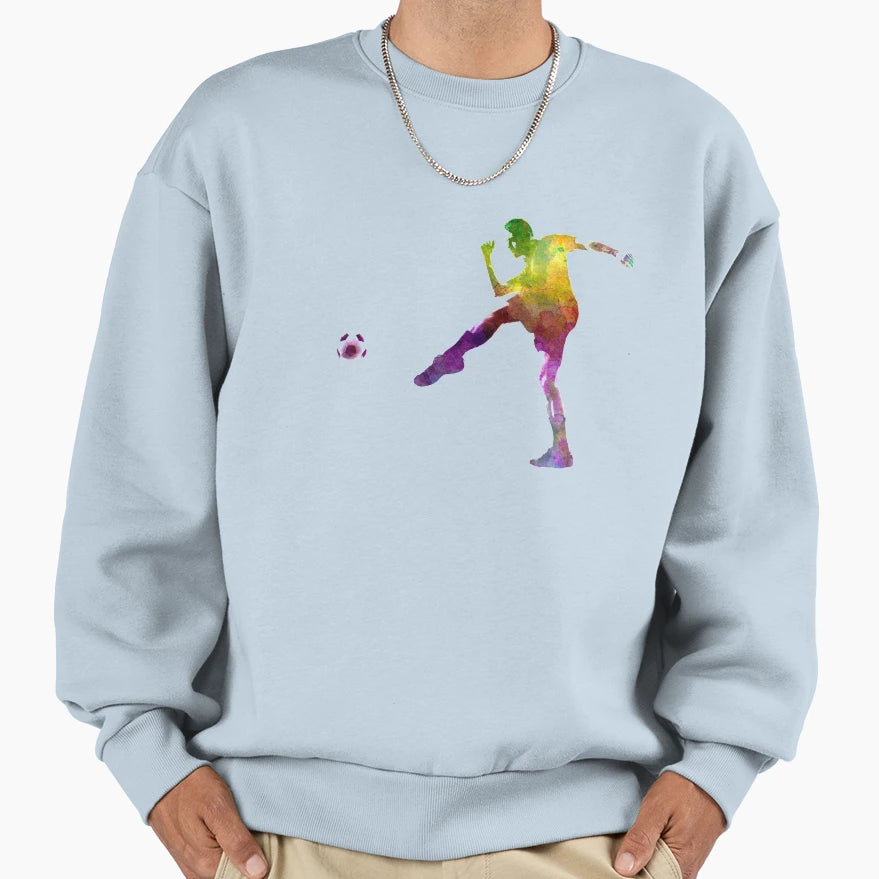 Soccer Football Player 15 Sweatshirt - Fun Novelty Design Unisex - T-Shirt, Sweatshirt, Hoodie