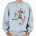 Play Soccer Colorful Soccer Player Goal Sweatshirt - Novelty Apparel Unisex - T-Shirt, Sweatshirt, Hoodie