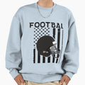 Usa Flag July 4Th Football Patriotic Sweatshirt - Streetwear Style Unisex - T-Shirt, Sweatshirt, Hoodie