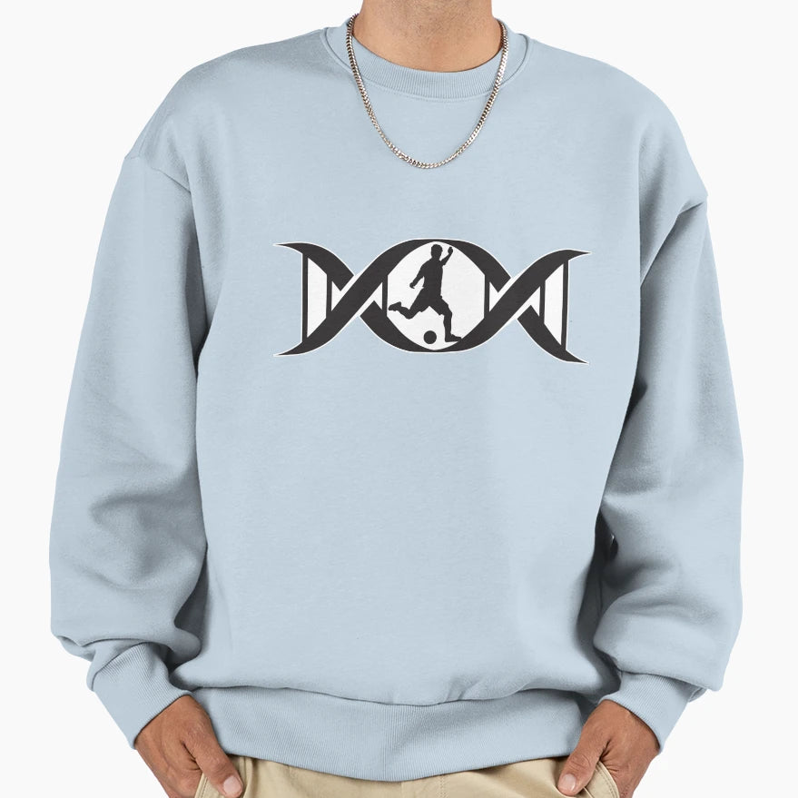 Soccer Dna Sweatshirt - Aesthetic Graphic Unisex - T-Shirt, Sweatshirt, Hoodie