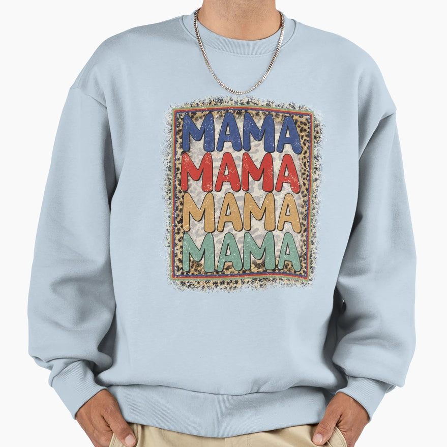 Mama Sweatshirt - Minimalist Print for Adults - T-Shirt, Sweatshirt, Hoodie