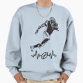 American Football Player Sweatshirt - Unique Graphic Men Women - T-Shirt, Sweatshirt, Hoodie