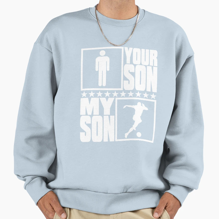 Soccer Mom And Dad Gift Soccer Player Sweatshirt - Graphic Print Men Women - T-Shirt, Sweatshirt, Hoodie