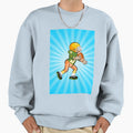 Soccer Player Carrying Ball Hand Sweatshirt - Graphic Print Unisex - T-Shirt, Sweatshirt, Hoodie