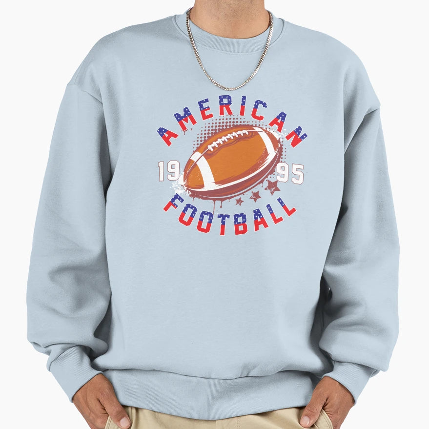 American Football Sweatshirt - Unique Graphic Unisex - T-Shirt, Sweatshirt, Hoodie