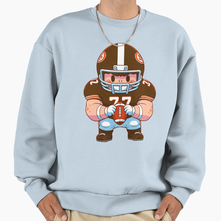 Offensive Lineman Sweatshirt - Novelty Apparel Men Women - T-Shirt, Sweatshirt, Hoodie