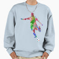 Male Soccer Player Male Football Player Sweatshirt - Graphic Print Unisex - T-Shirt, Sweatshirt, Hoodie