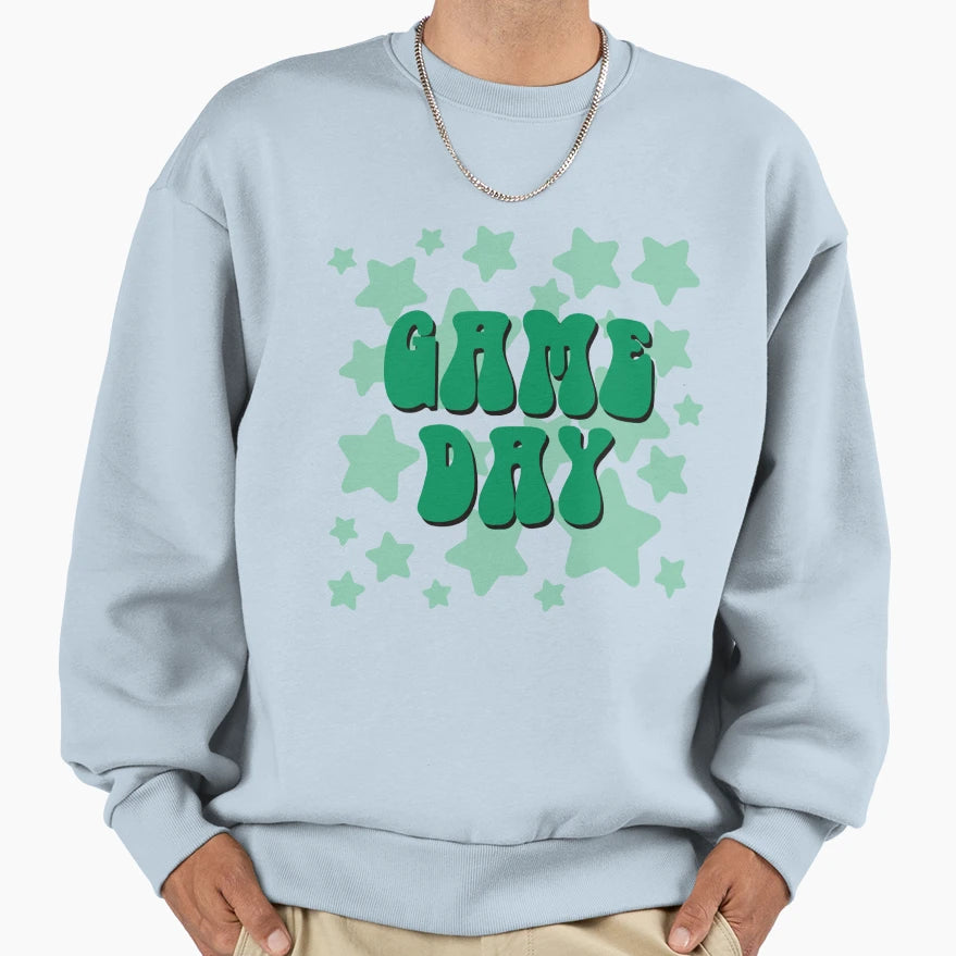 Game Day Sweatshirt - Trendy Graphic Men Women - T-Shirt, Sweatshirt, Hoodie