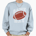American Football Game Day Ball Sweatshirt - Aesthetic Graphic Unisex - T-Shirt, Sweatshirt, Hoodie