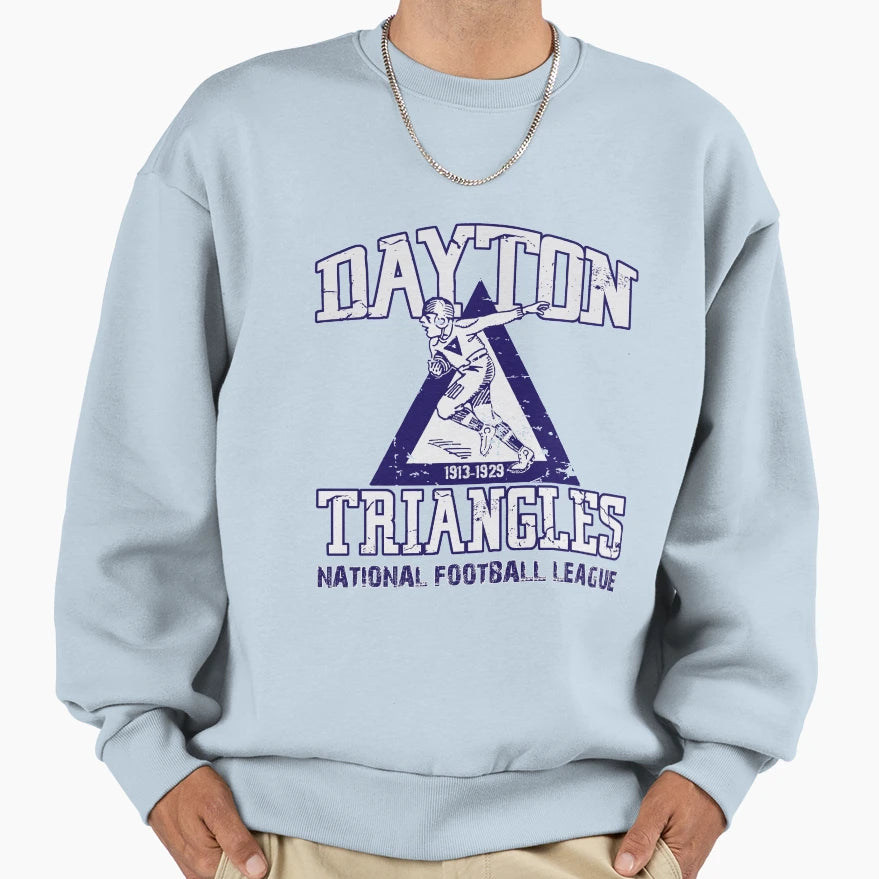 Dayton Triangles Sweatshirt - Unique Graphic for Adults - T-Shirt, Sweatshirt, Hoodie