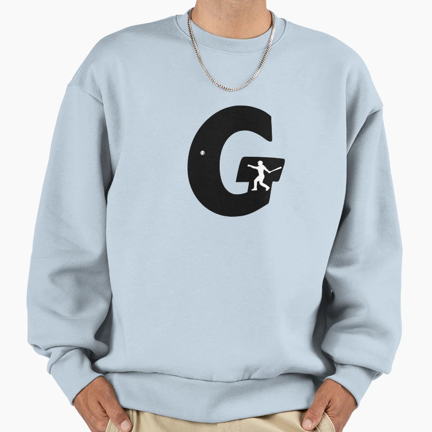 Personalized Baseball Initial G Sweatshirt - Streetwear Style Men Women - T-Shirt, Sweatshirt, Hoodie