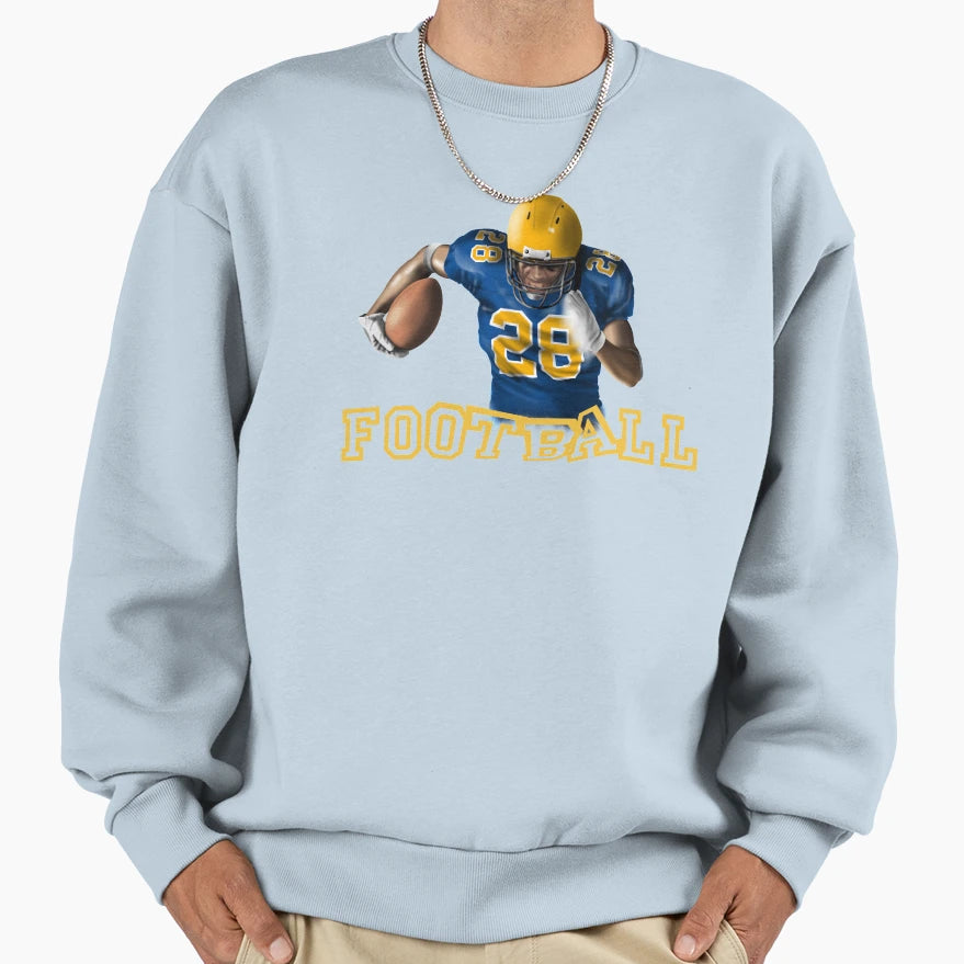 American Football Sweatshirt - Casual Everyday Wear Unisex - T-Shirt, Sweatshirt, Hoodie