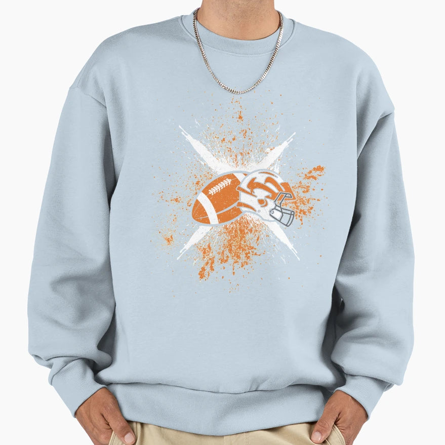 Play Rugby Football Sweatshirt - Casual Everyday Wear Men Women - T-Shirt, Sweatshirt, Hoodie