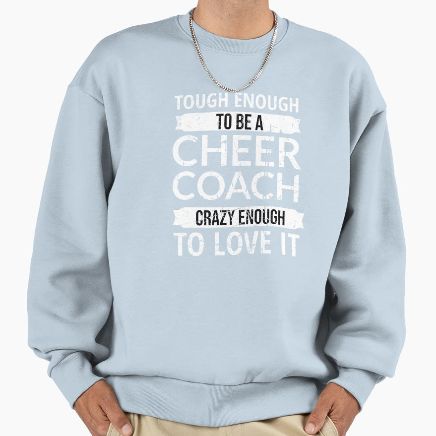 Cheer Coach Gifts Cheerleading Sweatshirt - Custom Art Print for Adults - T-Shirt, Sweatshirt, Hoodie