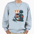Valentines Day Son V Is Video Sweatshirt - Custom Art Print Men Women - T-Shirt, Sweatshirt, Hoodie