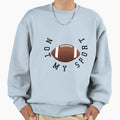 Anti American Football Rugby Sweatshirt - Casual Everyday Wear Men Women - T-Shirt, Sweatshirt, Hoodie
