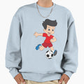 Football Soccer Footballer Sweatshirt - Custom Art Print Men Women - T-Shirt, Sweatshirt, Hoodie