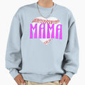 Baseball Mama Sweatshirt - Custom Art Print Unisex - T-Shirt, Sweatshirt, Hoodie