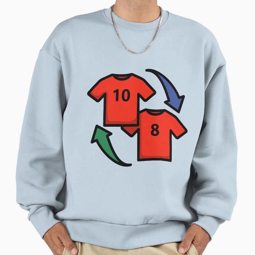 Player Change Game Plan Genius Sweatshirt - Graphic Print Unisex - T-Shirt, Sweatshirt, Hoodie