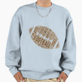Football Ball American Sports Sweatshirt - Casual Everyday Wear for Adults - T-Shirt, Sweatshirt, Hoodie