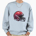 Red Football Helmet Sweatshirt - Novelty Apparel Unisex - T-Shirt, Sweatshirt, Hoodie
