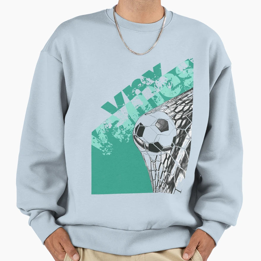 Its Goal Green Blue Sweatshirt - Fun Novelty Design Men Women - T-Shirt, Sweatshirt, Hoodie