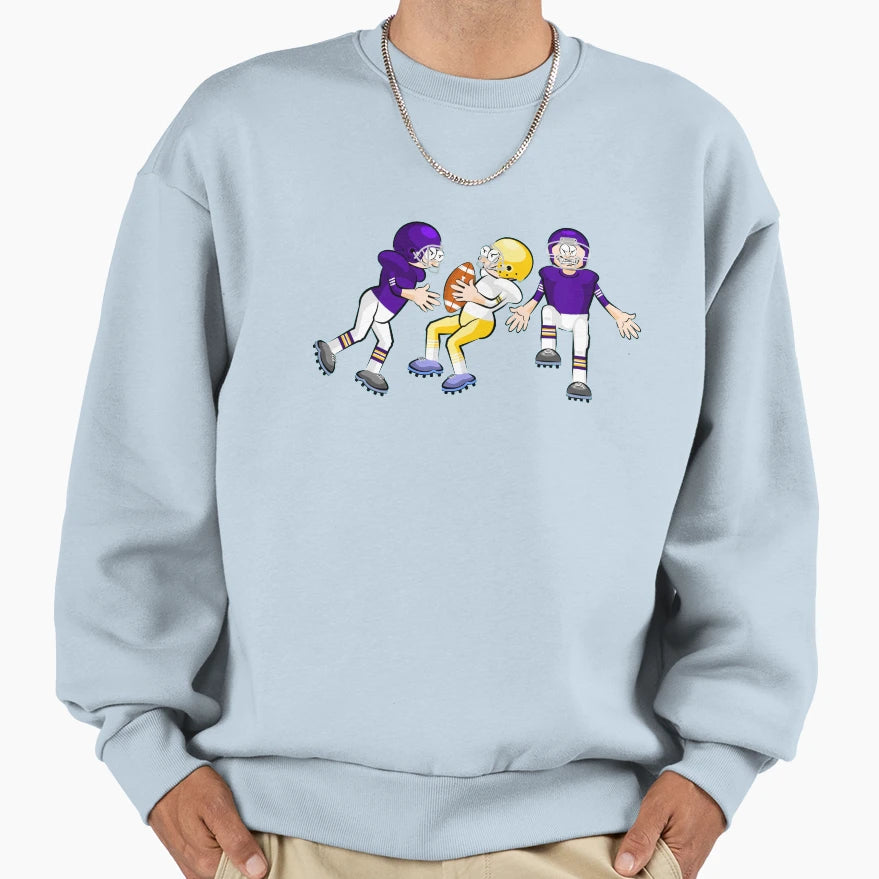 American Football Cartoon 36 41 Sweatshirt - Trendy Graphic Unisex - T-Shirt, Sweatshirt, Hoodie
