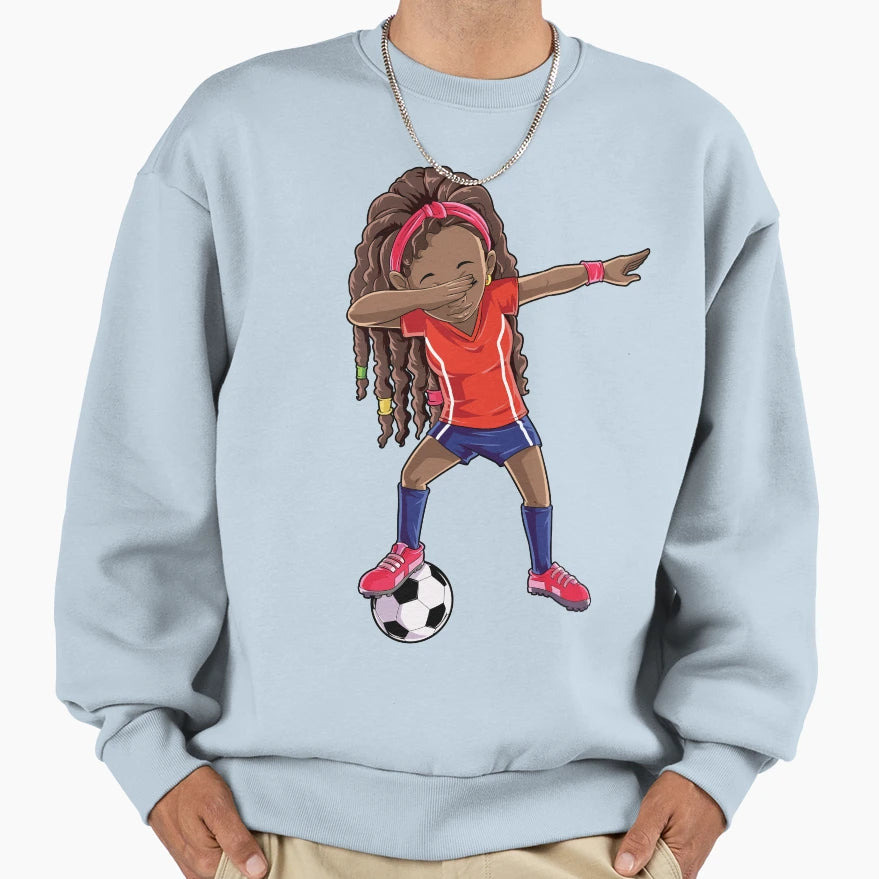 Soccer Dabbing Dab Dance Funny Football T-Shirt - Unique Graphic for Adults - T-Shirt, Sweatshirt, Hoodie