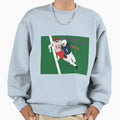 Players While Playing American Football Sweatshirt - Unique Graphic Unisex - T-Shirt, Sweatshirt, Hoodie