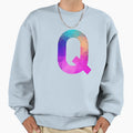 Letter Q Capital Alphabet Q Sweatshirt - Novelty Apparel for Adults - T-Shirt, Sweatshirt, Hoodie
